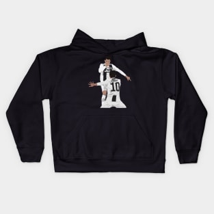 Cristiano Ronaldo Paulo Dybala Juve Kids Hoodie